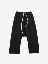 RICK OWENS - Women  Viscose Drawstring Cropped Pants