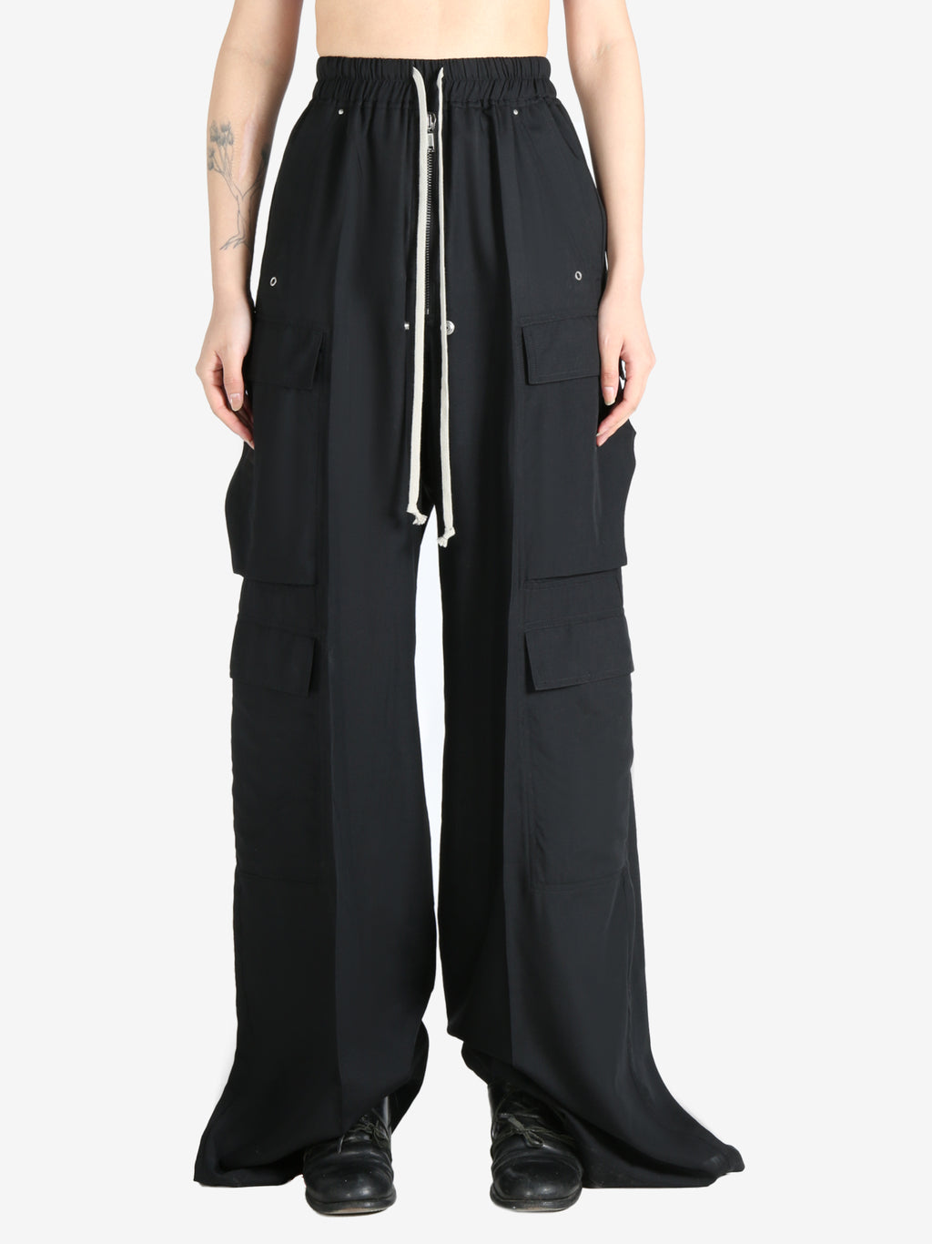 RICK OWENS - Women Thin Wool Cargobelas