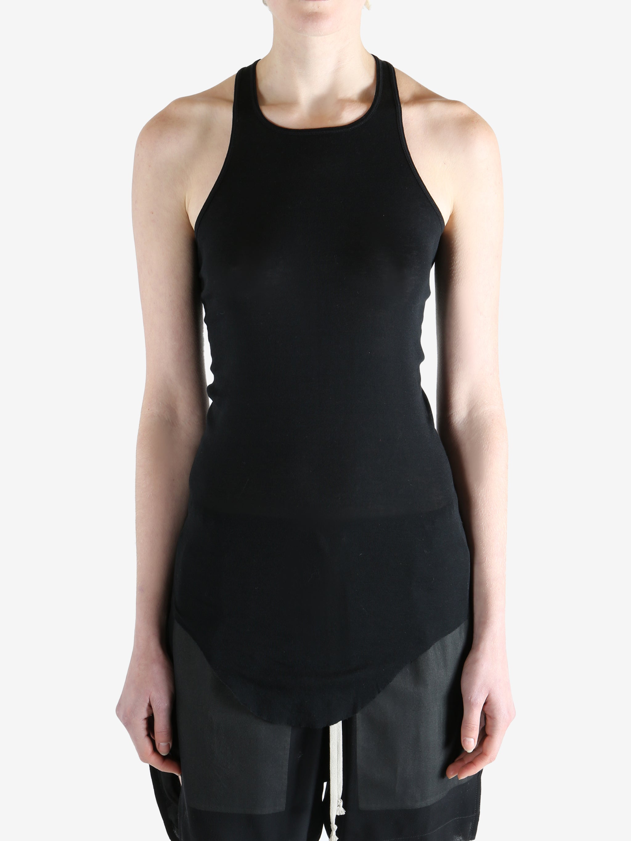 Black tops,front view