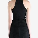 Black tops,front view