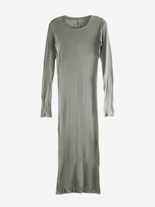 grey dress,full body view