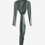 Grey dress, front view