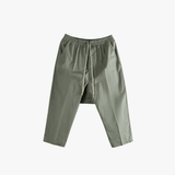 Green pants,front view