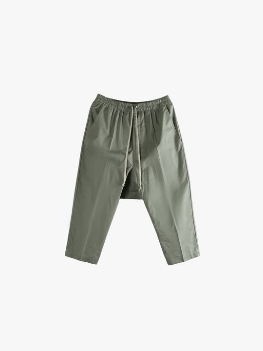 Green pants,front view