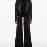 Black jacket,full body view