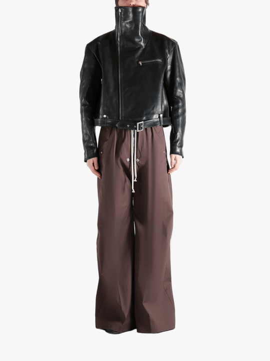 black jacket,full body view