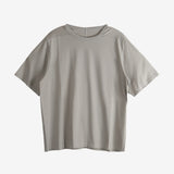 Grey shirts, front view