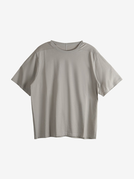 Grey shirts, front view