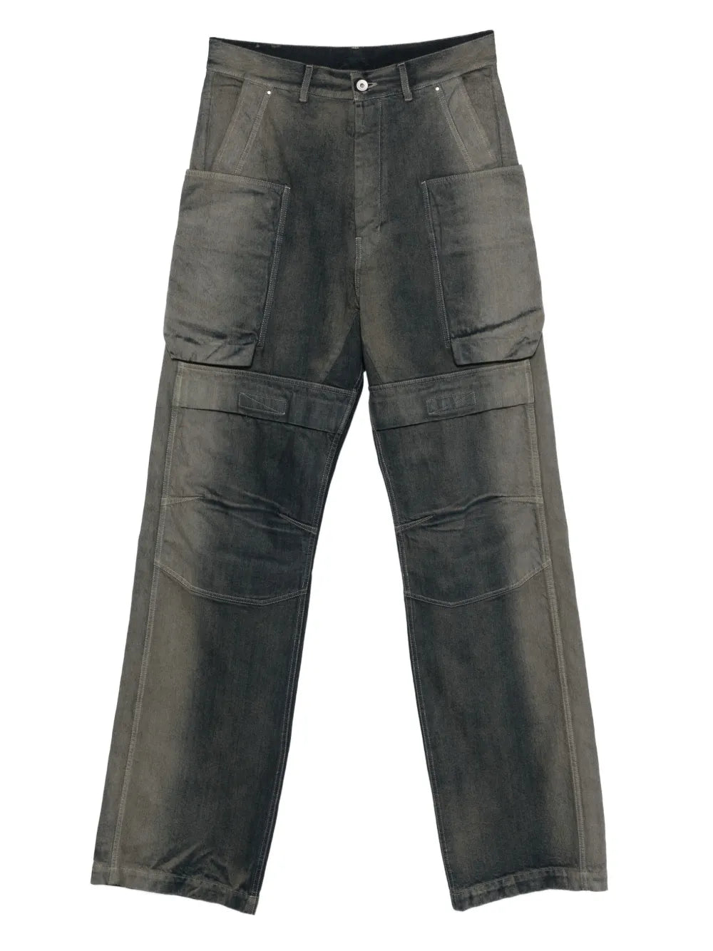 Grey jeans,front view