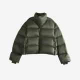 Green jacket,front view