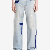 Blue jeans, full body view