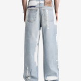 Blue jeans, full body view