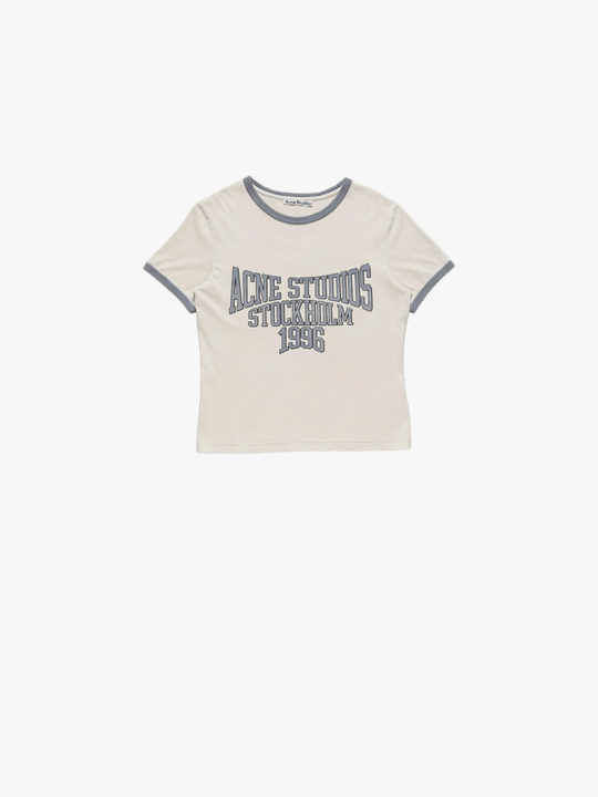 Tan t-shirt, front view
