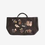 Brown bag,front view