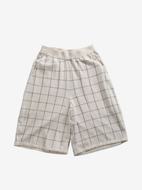 FRENCKENBERGER - Women Checkered Shorts