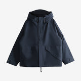 Navy jacket,front view