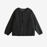 Black cardigan,front view