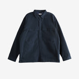 Navy jacket,front view