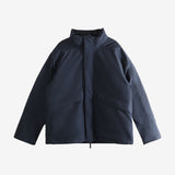 Navy jacket,front view