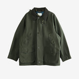 Green jacket,front view