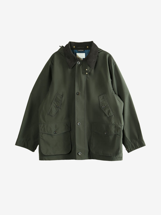 Green jacket,front view