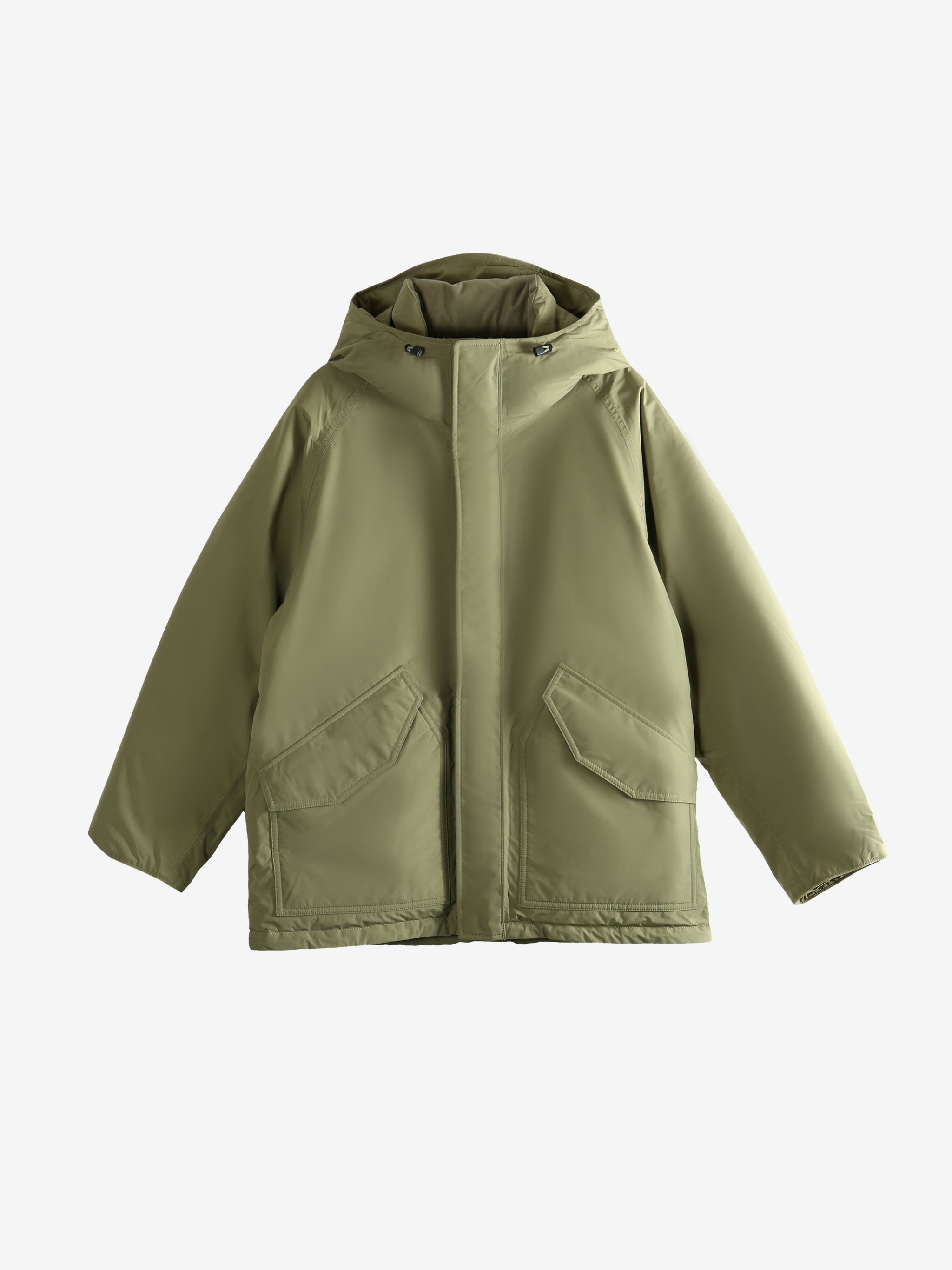 Green jacket,front view