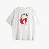 White t-shirt, front view