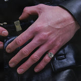 ENFANTS RICHES DEPRIMES - Unisex German X Ring