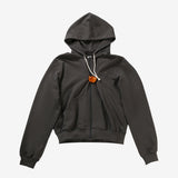 Grey hoodie, front view