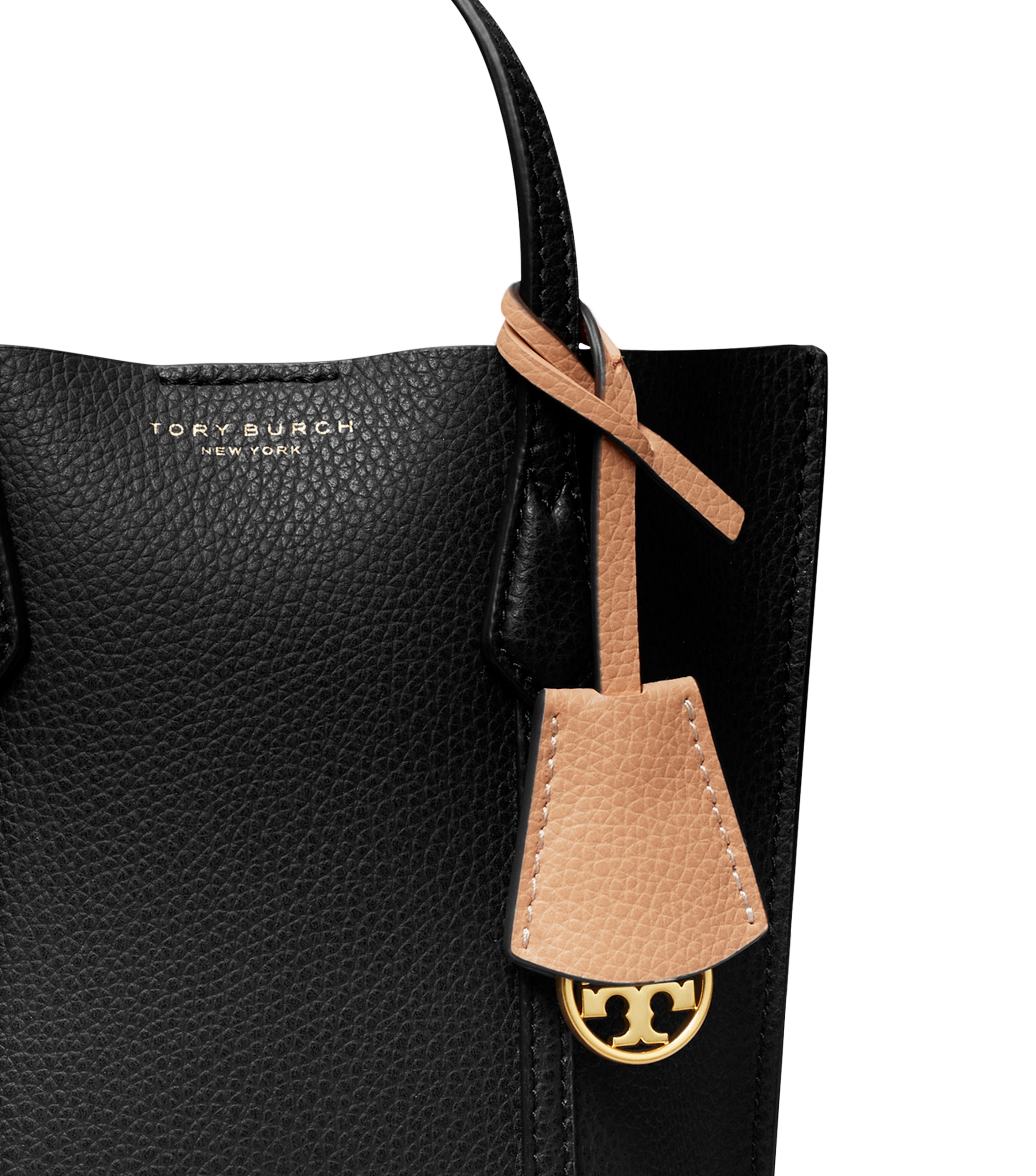 Shop Tory Burch Mini Perry Leather Tote