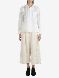 TAO COMME DES GARCONS - Women Embroidery Blouse