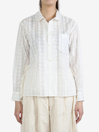 TAO COMME DES GARCONS - Women Embroidery Blouse