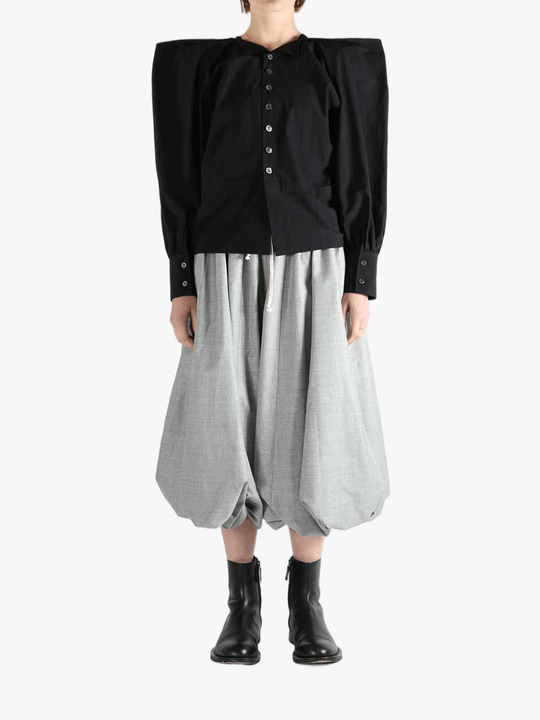 Black top , full body view