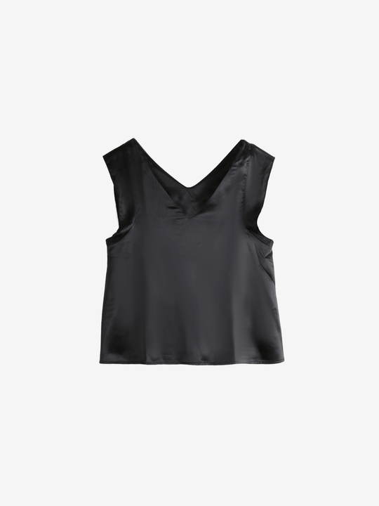 Black tan-top, full view