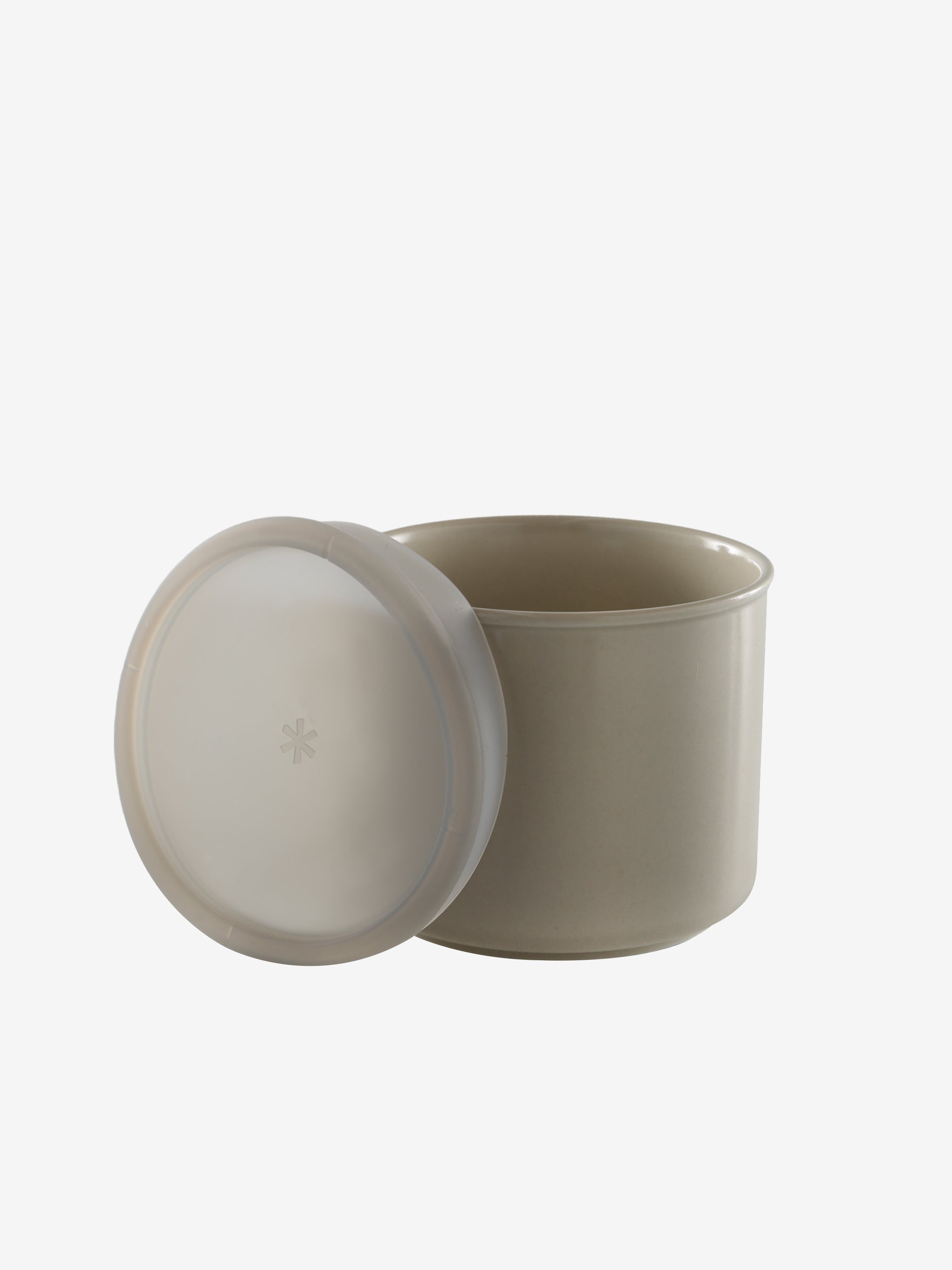 White bowl, front view