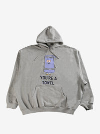 VETEMENTS - Unisex You're A Towel Oversized Hoodie