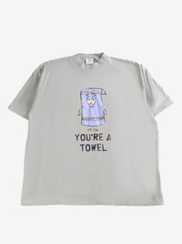 VETEMENTS - Unisex I'M Towel Oversized T-shirt