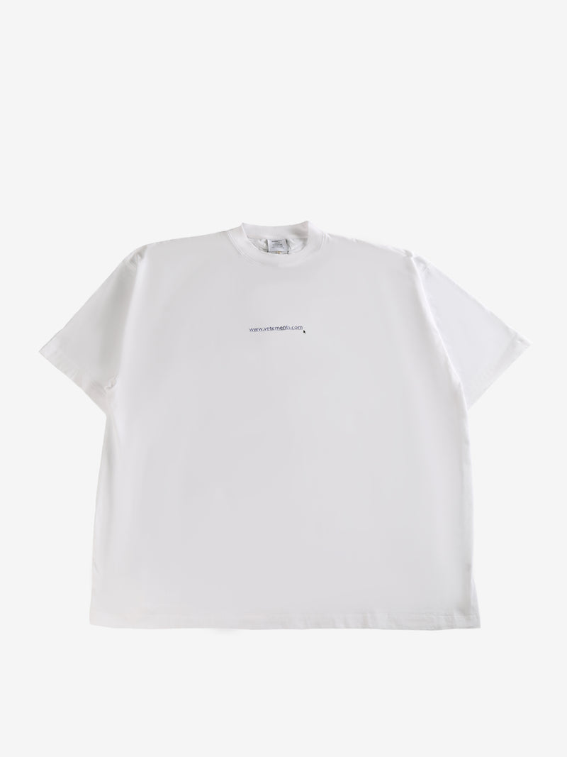 VETEMENTS - Unisex Website Oversized T-shirt