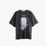 Black t-shirt, front view