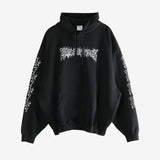 Black hoodie,front view