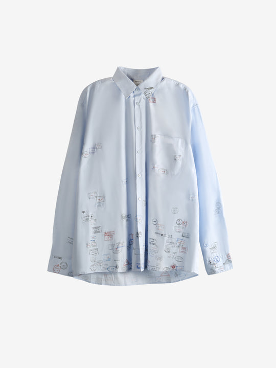 White shirt, front view