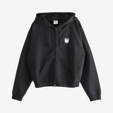 Black hoodie,front view