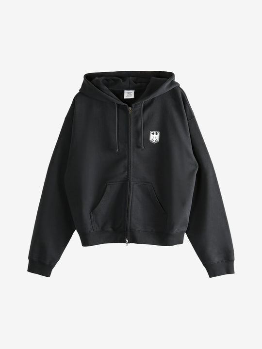 Black hoodie,front view