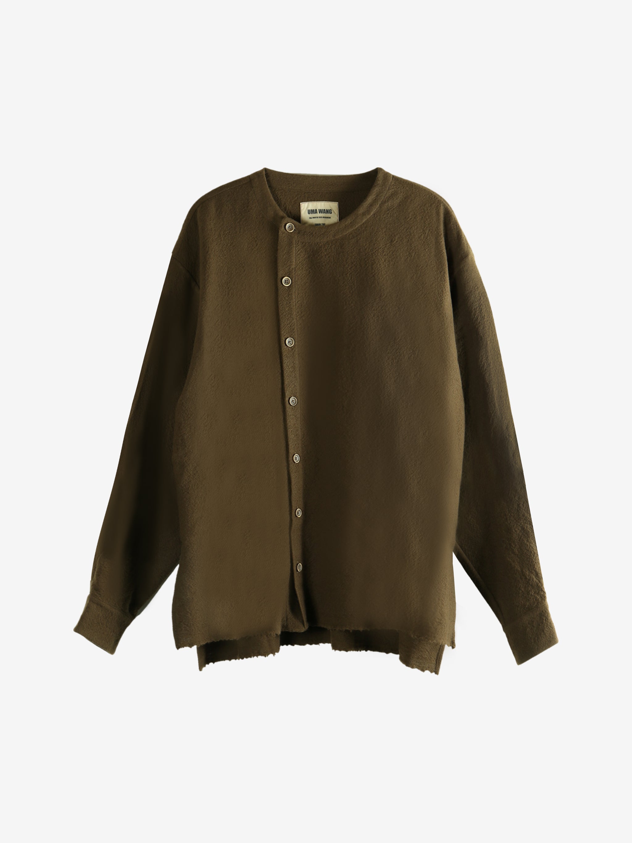 Brown knitwear, front view