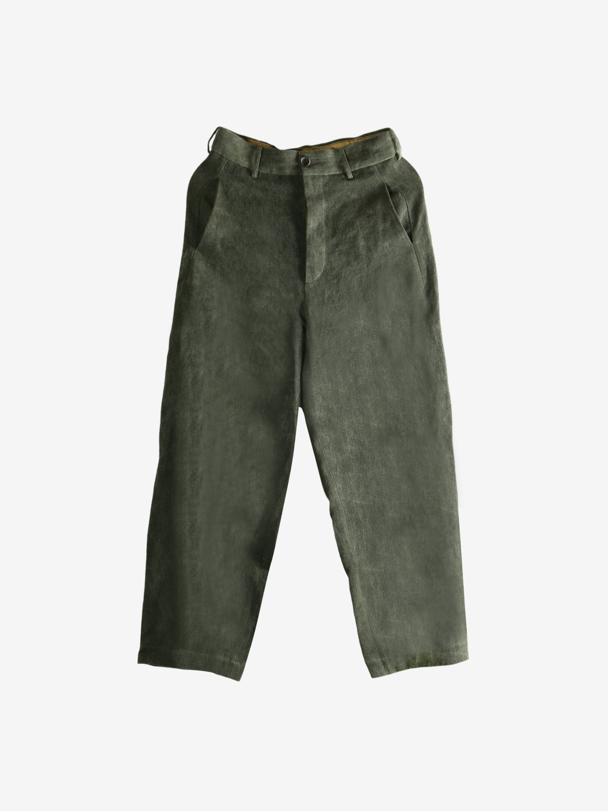 Grey pants, front view