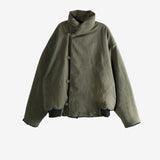 Green jacket, front view