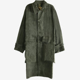 Grey coat, front view