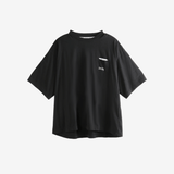 Black t-shirt,front view