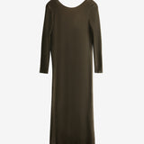 Green dress,front view