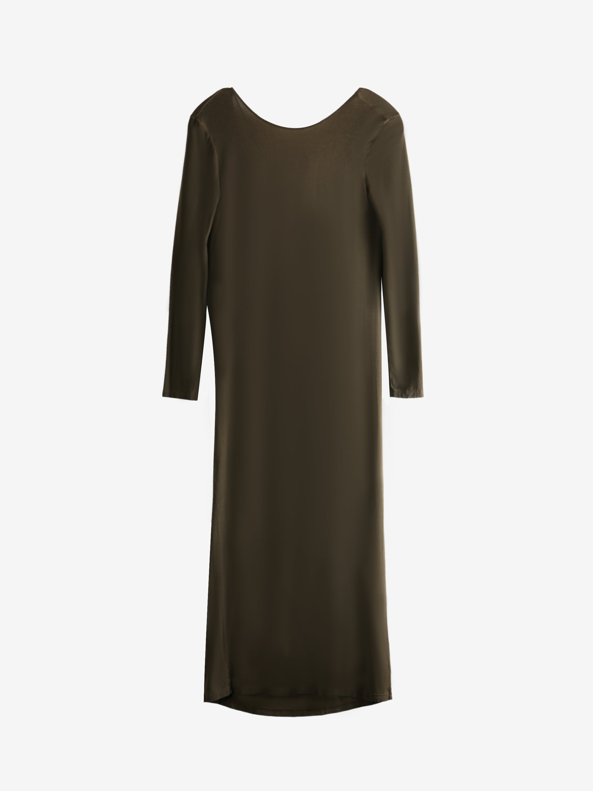 Green dress,front view